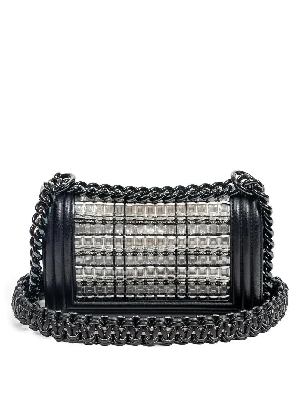 Chanel Boy Flap Bag Woven Pvc With #338074C30B